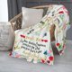 thumbnail image 5 of LHSHID 50th Birthday Gift for Women Happy 50 Year Old Gift Blanket 50th Birthday Gift Ideas for Her 50th Birthday Decorations for Women Mom Wife Sister Friends 60"x80", 5 of 8