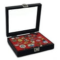 thumbnail image 2 of Pin Collector's Compact Display Case by Hobbymaster -- for Collectible Pins (Red), 2 of 4