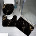 thumbnail image 4 of Conjuntos de Cojines de Asiento Suave Transpirable para Baño Perfecl Tapa de baño 50x80cm 40x50cm 40x45cm, 4 of 7