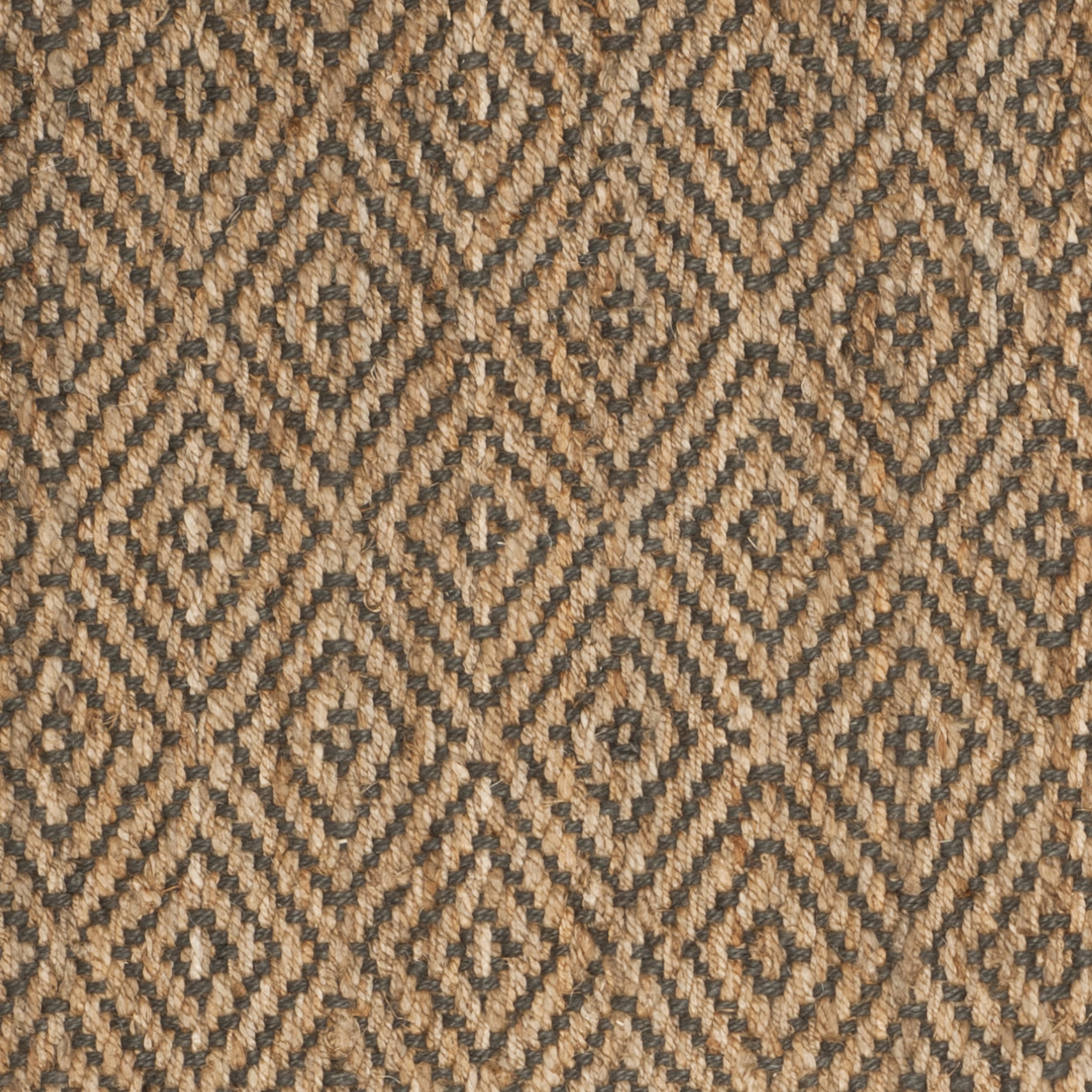 SAFAVIEH Natural Fiber Emory Geometric Jute Area Rug, Natural/Grey, 11' x 15'