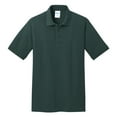thumbnail image 5 of Yellow Rooster Men's Short Sleeve Core Blend Male Pique Polo Shirt Dark Green S, 5 of 6