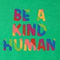 thumbnail image 6 of Wild Bobby Be A Kind Human Positive Inspirational Slogan Inspirational/Christian Women Tri-Blend Racerback Tank Top, Envy, Medium, 6 of 6