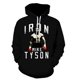 thumbnail image 4 of Sudadera con capucha para hombre con estampado 3D del campeón de boxeo Mike Tyson, nueva sudadera de moda urbana Harajuku de gran tamaño, jersey informal de manga larga, 4 of 5