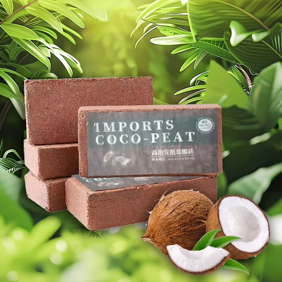GFHFHITJ Coconut Brick Fine Compressed Coconutbrick/nutrientsoil/organicsucculent Plant Culture Substrate/coconutbran Cultivation Coconutbrick/planting Special