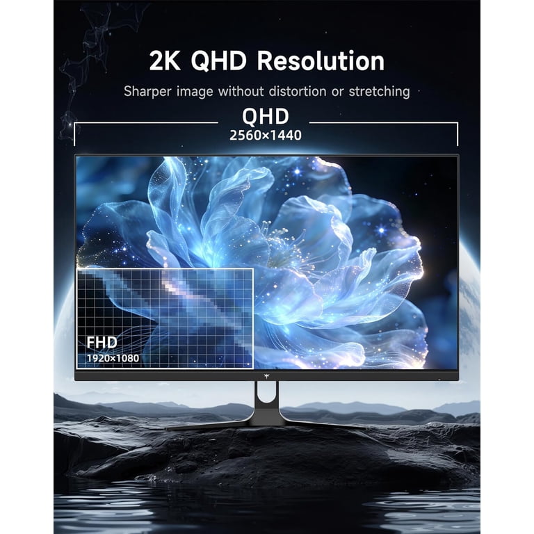 KTC 32 Inch 2K Computer Monitor, QHD (2560 x 1440) 120Hz Monitor