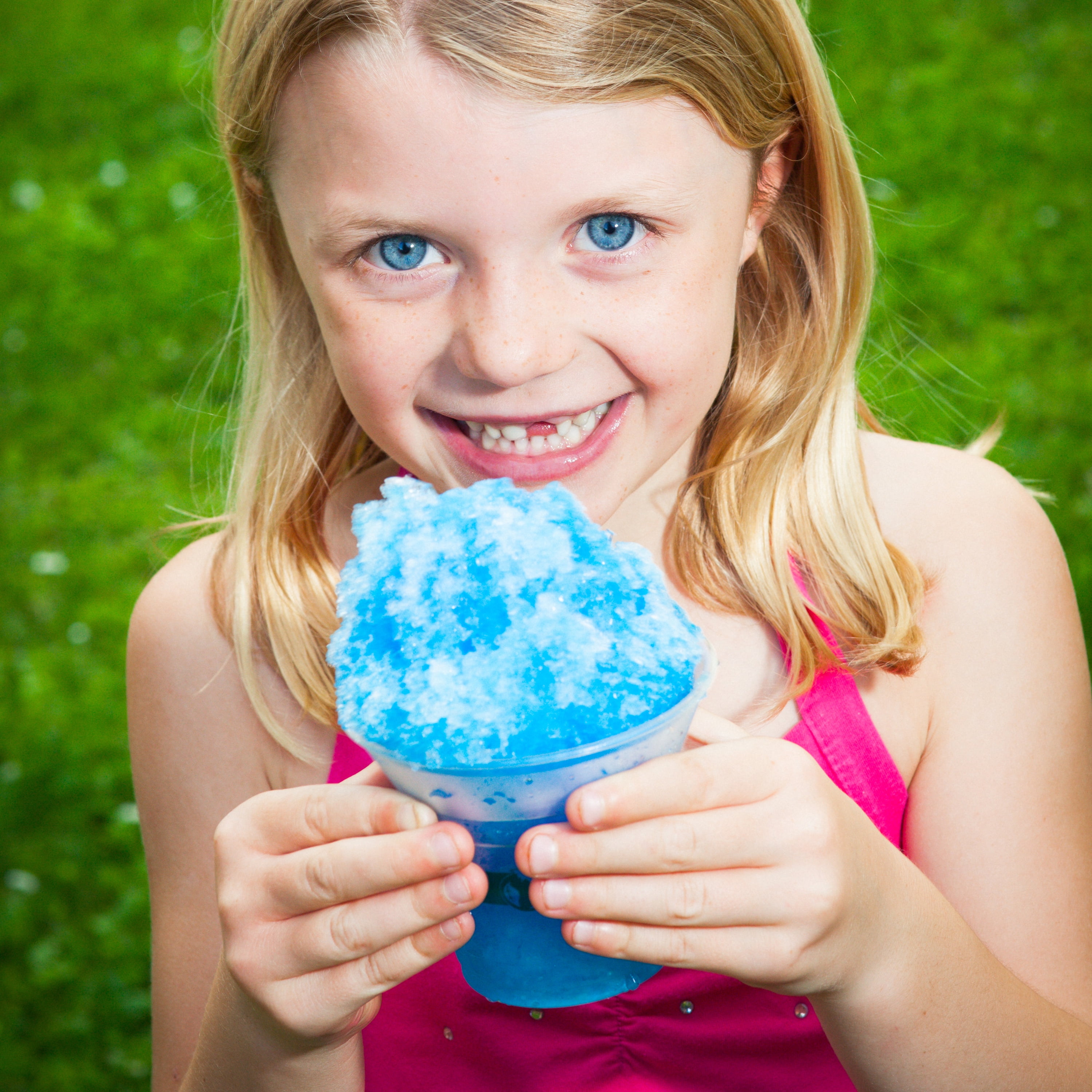 Kool-Aid Blue Raspberry Snow Cone Syrup, 16 fl oz Bottle