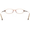 thumbnail image 4 of Womens Optical Eyewear - Oval Shape, Plastic Full Rim, Olive Brown, 4 of 4