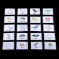 thumbnail image 3 of 80 Pcs Cartes Flash Laminées pour Enfants Carte Flash Cognitive Image Animal, 3 of 8