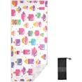 thumbnail image 2 of Dreamtimes Beach Towels Colorful Ice Cream Camping Towels Sand Free Beach Towel, 30"x60" Large Beach Towels Quick Dry Bath Travel Towels Pool Yoga Beach Mat for Men Women, 2 of 7