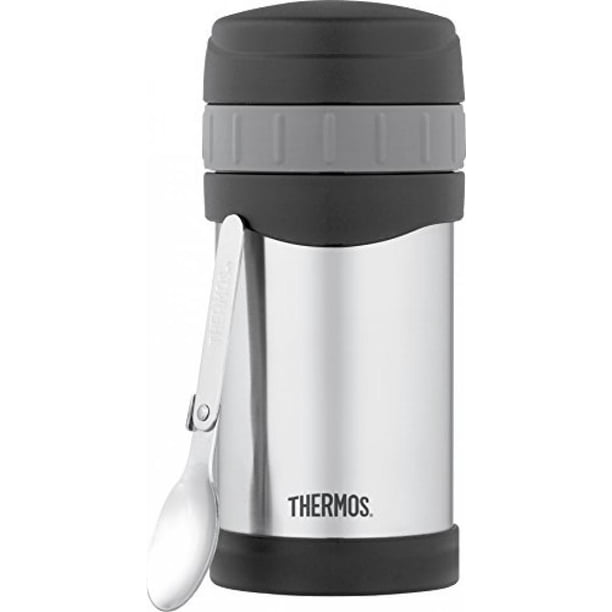 Thermos 16 Ounce Vacuum Insulated Stainless Steel Food Jar with Folding