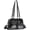 Black, variant on Clear Window Crossbody Bag, Large Capacity Messenger Purse, 11.42x4.33x7.28inch