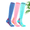Contrasting Colors3, variant on UZMOG 6 Pairs Compression Socks for Women & Men Socks for Running, Athletic Sports