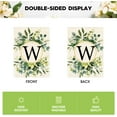 thumbnail image 6 of Monogram Letter W Floral Garden Flag 12x18 Inch Double Sided Outside, Family Last Name Initial Yard Outdoor Decoration, 6 of 6