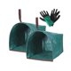 thumbnail image 5 of 2 piezas Bolsas de jardín para escombros, recolectando hojas de hojas de desecho de patio portátil con guantes para comunidades patio trasero al aire 270L 105CMX56CMX43CM, 5 of 8