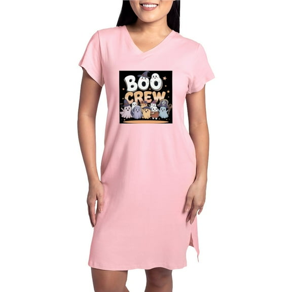CafePress - Boo Crew Halloween T Shirt - Women's Nightshirt