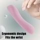 thumbnail image 5 of Descanso de muñeca de gel suave rosa, protector de muñeca de goma mousepad con soporte para la mano, 5 of 6