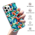 thumbnail image 2 of Tropic Jungle Case for iPhone 14 Pro,Aesthetic Colourful Floral Plant Case for Men Women,Unique Soft TPU Bumper Case Cover, 2 of 5