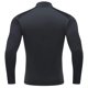 thumbnail image 5 of Ceisia Men's Slim Stand-Collar Half-Zip Thickened Athletic Compression Training Top Gift, 5 of 6