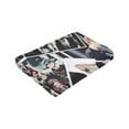 thumbnail image 6 of 5 Seconds Of Summer 5sos Blanket Soft Warm Flannel Air Conditioning Blanket Throw Blankets For Bed Couch Sofa Bedroom Living Room All Season 50"X40", 6 of 9