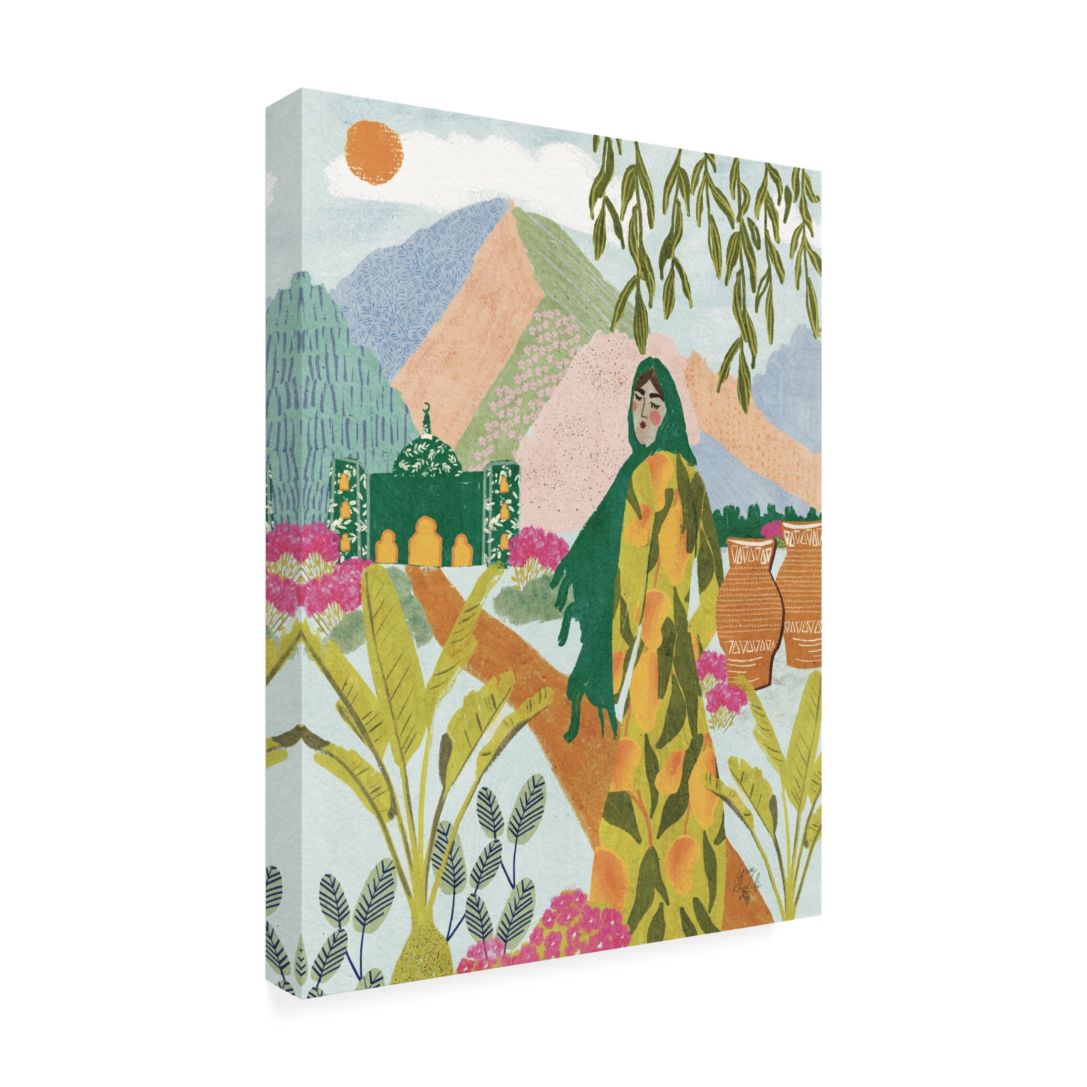 Trademark Fine Art Erum Khalili Mamaas Heaven Canvas Wall Art