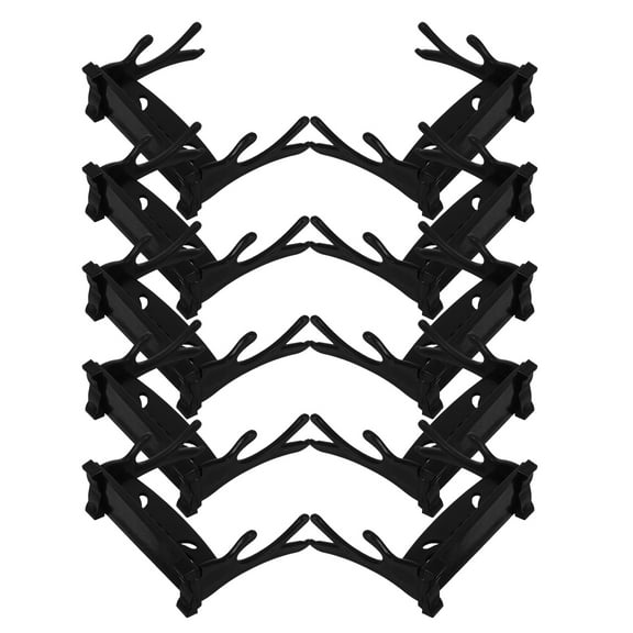 Homoyoyo 20Pcs Plastic Sword Rack Organize Collectibles for Office and Retail