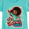 thumbnail image 3 of Karma's World - Logo - Toddler And Youth Girls Fitted Short Sleeve Graphic T-Shirt, 3 of 5