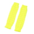 thumbnail image 2 of Gymayou Leg Warmers for Women Winter Knee High Cable Knit Warm Long Boot Socks, 2 of 2