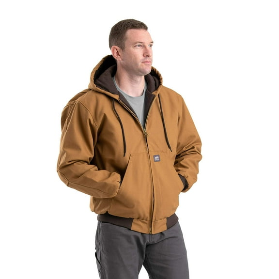 Berne Insulated & Hooded Cotton, Active Work Jacket (Men's)