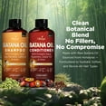 thumbnail image 4 of Okaga Shower Set Batana Oil Shampoo & Conditioner with Aloe Vera, Saw Palmetto, Biotin, Caffeine & Rice Protein, Citrus Scent, 3 Pack, 4 of 8