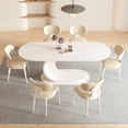 thumbnail image 2 of Kitchen Luxury Dining Table Onement Nordic Organizer Modern Living Room Coffee Tables High Hallway Mesa Comedor Home Furniture My Lux Decor Round, 2 of 14