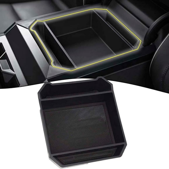 BUYISI Center Console Organizer Tray For Tesla Cybertruck 2024+ Armrest Storage Box