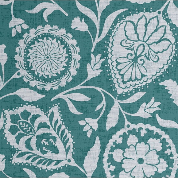 S4Sassy Floral Wallpaper - Green Wall Covering, 25" X 240" Self-Adhesive Vinyl Walls Paper, Wall Wrap, Easy Diy Walls Covering For Farmhouse Bedroom, Living Room, Cabinets, Living Spaces