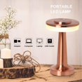 thumbnail image 5 of Lámpara de escritorio inalámbrica portátil táctil, atenuación táctil de 3 velocidades, puerto de batería USB incorporado, luz de noche para dormitorio, luz de ambiente de barra, 5 of 5