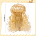 thumbnail image 3 of B Pet Wigs Cats and Dog Wigs Funny Cosplay Pet Headwear Dog Cats Wigs with Adjustable Elastic Bands, 3 of 3