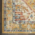 thumbnail image 4 of Nourison Passion Ivory/Yellow 6'7" x 9'6" Area Rug, Vintage, Boho, Bed Room, Living Room, Dining Room, Kitchen, , Easy Cleaning, Non Shedding (7' x 10'), 4 of 8