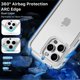 thumbnail image 3 of Funda Case MYBAT Airfilled para iPhone 15 PRO MAX - Blanca Transparente, 3 of 7