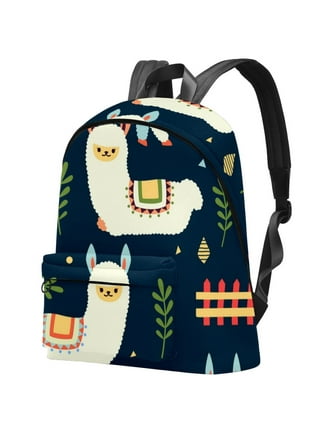 Small llama shop backpack