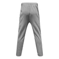 thumbnail image 5 of HBFAGFB Men's Casual Pants Drawstring Straight Leg Pants with Pockets Versatile Daily Wear Grey Size XXXL, 5 of 5