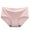 Pink, variant on ameIAEA High Waist Seamless Underwear for Women No Show Panties Full Coverage Comfortable Brief