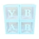 thumbnail image 5 of Cajas De Globo, 4pcs Cajas De Globo Transparentes Con Letras Instalación Fácil Para La Propuesta Confesion Baby Shower, 5 of 7