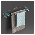 thumbnail image 2 of Practical Towel Organizer Rack Free-Perforation Wall Mounted for Bathroom Kitchen Accessories, 2 of 2