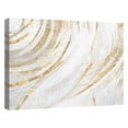 thumbnail image 4 of Masterpiece Art Gallery Fluidity Horizontal Gold Abstract By Belle Maison Canvas Art Print 30" x 40", 4 of 4