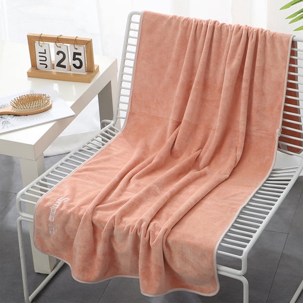 Toalla de Baño Juvenil de Microfibra | Súper Absorbente y de Secado Rápido | Suave y Amigable con la Piel, Fibra Súper Fina | Sin Pelusas | Paquete de 4 | 140x70cm | Para Gimnasio, Hogar, Playa, Spa