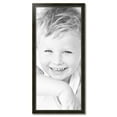 thumbnail image 2 of ArtToFrames 20" x 45" Honors Black with Gold Picture Frame, 20x45 inch Black Wood Poster Frame (WOM-5158), 2 of 7