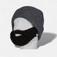 thumbnail image 3 of Xihbxyly Gorro de Punto con Barba, Diseño Divertido y Moderno, Ojos Retráctiles, Algodón Aislante, Accesorio de Moda para Exteriores, Gorra de Calle, Ajuste Ajustable, Talla Única., 3 of 5
