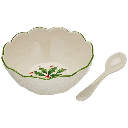 Lenox Holiday All Purpose Bowl - Lenox Hosting The Holidays Dw Dip Bowl W/Spn
