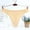 Khaki, variant on Blmnix Black Cute Panties for Women Thong No Show Nylon Seamless Underwear for Madam Sexy 1PC, XL-XXXL