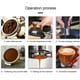 thumbnail image 2 of Toystoory Máquina de café con mango sin fondo, aleación de Zinc, Hotel, cafetería, Club, cocina, fabricante de bebidas, filtro de polvo, cesta, taza, Juegos de servir café y té tipo 7 Toystoory HA068897-07, 2 of 6