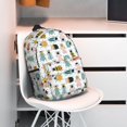 thumbnail image 3 of Easygdp Colorful Insects Mochila Ligera de 15 Pulgadas para Estudiantes, Mochila Cómoda para la Escuela y Viajes, Correas Ajustables, 3 of 6