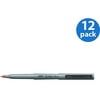 Bic 12pk Stick Roller Pen, 0.50 Mm, Red